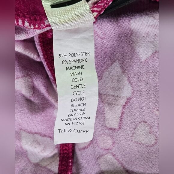 LulaRoe Womens Tall & Curvy Pink with Icecream Cones Leggings. - Picture 8 of 8